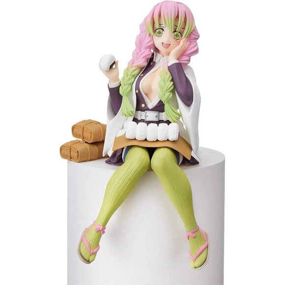 Mitsuri Kanroji Action Eat Rice Balls Toys Collection Love Pillar - Picture 1 of 6